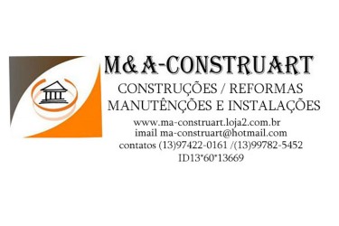 M&A CONSTRUART construções reformas e manutenções